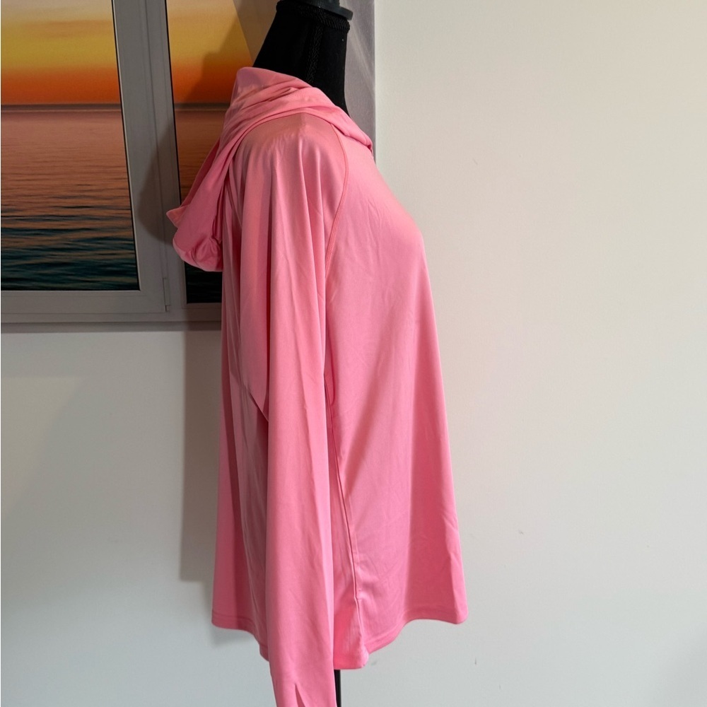 Pink Women's Quick-Dry Hooded Long Sleeve Top NWOT - Picture 4 of 5